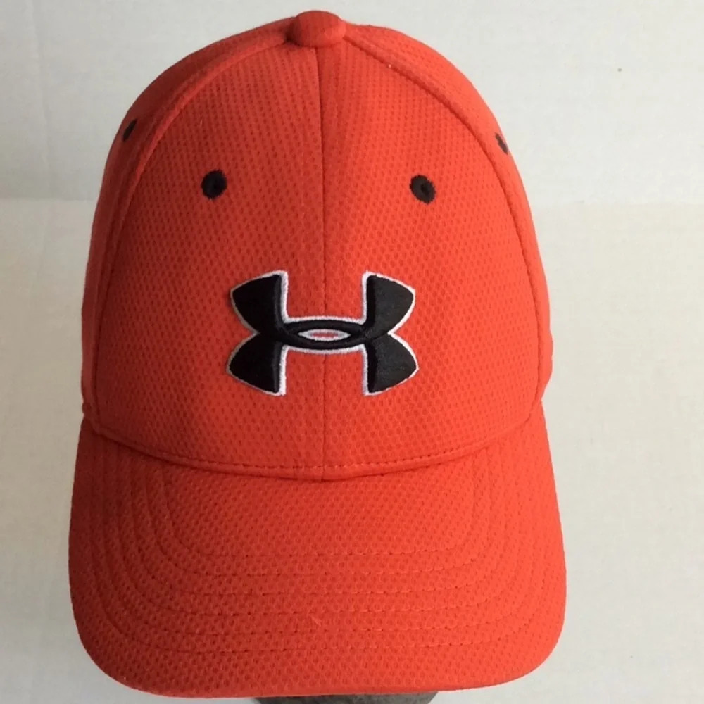 Under Armour Youth Red & Black Stretch Fit Cap